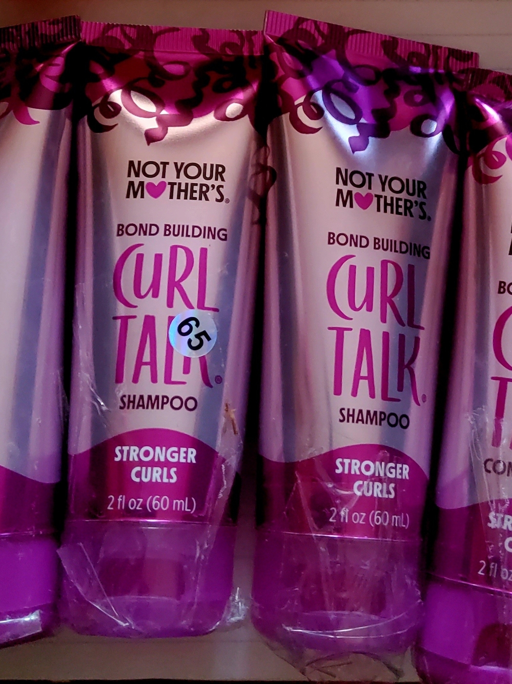Curl Talk Bond Building Shampoo . Taped For Shipment